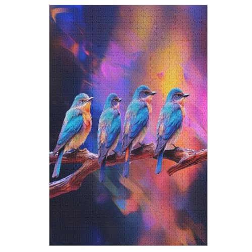 Puzzles Für Erwachsene Vogel,1000-teilige Puzzle Für Kinder Ab 12 Jahren, Holzpuzzles Für Die Heimdekoration, 78×53cm Puzzles Für Erwachsene Vogel,1000-teilige Puzzle Für Kinder Ab 12 Jahren, Holzpuzzles Für Die Heimdekoration, 78×53cm von LCWWW