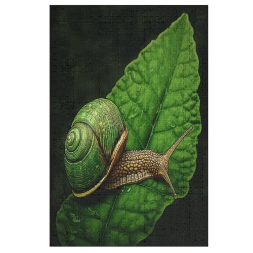 Puzzles Schnecken, 1000 Teile, Puzzle Aus Holz Für Erwachsene Und Kinder Ab 12 Jahren, Lernspielzeug 78×53cm Puzzles Schnecken, 1000 Teile, Puzzle Aus Holz Für Erwachsene Und Kinder Ab 12 Jahren, Lernspielzeug 78×53cm von LCWWW