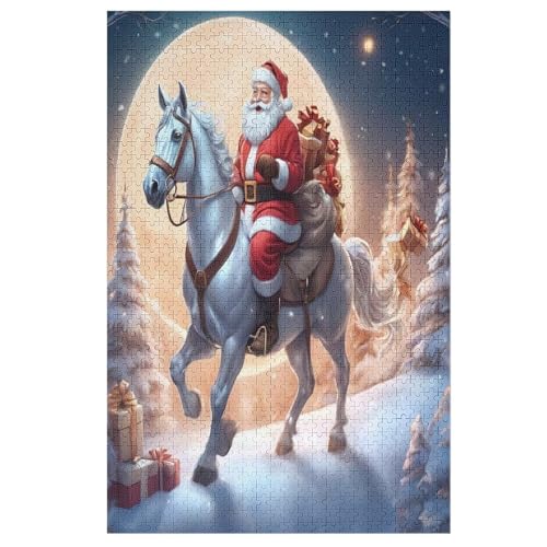 Santa Claus Puzzles 1000 Teile Erwachsener Kniffel Spaß Für Die Ganze Familie, Holzpuzzle Kinder Erwachsene, Impossible Puzzle Schwer 78×53cm Santa Claus Puzzles 1000 Teile Erwachsener Kniffel Spaß Für Die Ganze Familie, Holzpuzzle Kinder Erwachsene, Impossible Puzzle Schwer 78×53cm von LCWWW