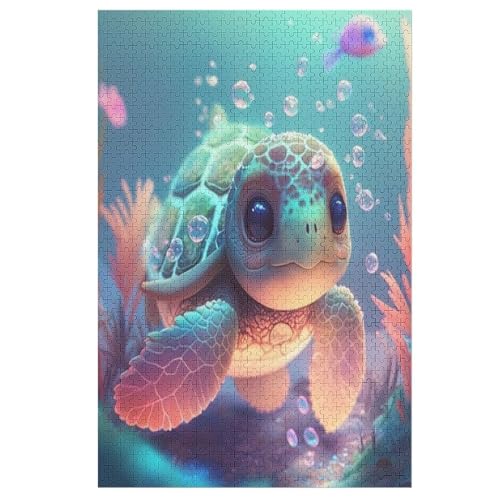 Schildkröte -Puzzle, 1000 Teile,Holzpuzzle Für Erwachsene Kinder, Lustiges Spielzeug, Denkspiel, Bildungsspiel, 78×53cm Schildkröte -Puzzle, 1000 Teile,Holzpuzzle Für Erwachsene Kinder, Lustiges Spielzeug, Denkspiel, Bildungsspiel, 78×53cm von LCWWW