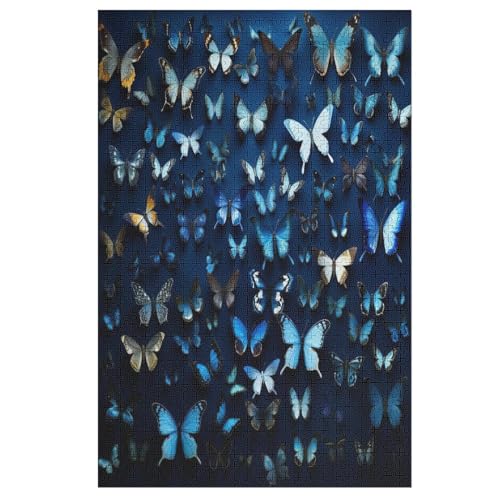 Schmetterling Holzpuzzle - 1000 Teiliges Jigsaw Knobelspiel - Puzzle Für Erwachsene & Kinder - Outdoor & Reisespielzeug 78×53cm Schmetterling Holzpuzzle - 1000 Teiliges Jigsaw Knobelspiel - Puzzle Für Erwachsene & Kinder - Outdoor & Reisespielzeug 78×53cm von LCWWW
