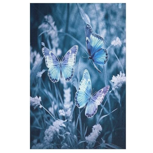 Schmetterling Puzzle 1000 Teile, Holzpuzzle Herausforderndes Geschicklichkeitsspiel Für Die Ganze Familie, Kinder Erwachsenenpuzzle Ab 12 Jahren 78×53cm Schmetterling Puzzle 1000 Teile, Holzpuzzle Herausforderndes Geschicklichkeitsspiel Für Die Ganze Familie, Kinder Erwachsenenpuzzle Ab 12 Jahren 78×53cm von LCWWW