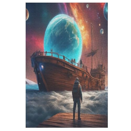 Segelboot Holzpuzzle 1000 Teile, Knobelspiele Für Erwachsene, Teenager, Puzzles Unmögliche - Kinder Puzzle Zimmer Deko 78×53cm Segelboot Holzpuzzle 1000 Teile, Knobelspiele Für Erwachsene, Teenager, Puzzles Unmögliche - Kinder Puzzle Zimmer Deko 78×53cm von LCWWW