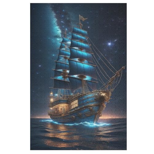 Segelboot Holzpuzzle - 1000 Teiliges Jigsaw Knobelspiel - Puzzle Für Erwachsene & Kinder - Outdoor & Reisespielzeug 78×53cm Segelboot Holzpuzzle - 1000 Teiliges Jigsaw Knobelspiel - Puzzle Für Erwachsene & Kinder - Outdoor & Reisespielzeug 78×53cm von LCWWW