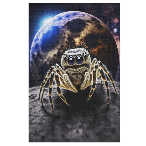 Spinne 1000 Teile Puzzles Für Erwachsene, Impossible Puzzle, Geschicklichkeitsspiel Für Die Ganze Familie, Kinder Holzpuzzle 78×53cm Spinne 1000 Teile Puzzles Für Erwachsene, Impossible Puzzle, Geschicklichkeitsspiel Für Die Ganze Familie, Kinder Holzpuzzle 78×53cm von LCWWW