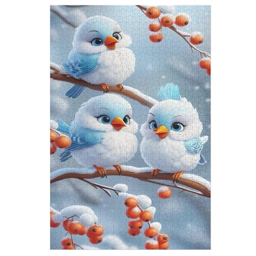 Süßer Vogel Holzpuzzle - 1000 Teiliges Jigsaw Knobelspiel - Puzzle Für Erwachsene & Kinder - Outdoor & Reisespielzeug 78×53cm Süßer Vogel Holzpuzzle - 1000 Teiliges Jigsaw Knobelspiel - Puzzle Für Erwachsene & Kinder - Outdoor & Reisespielzeug 78×53cm von LCWWW