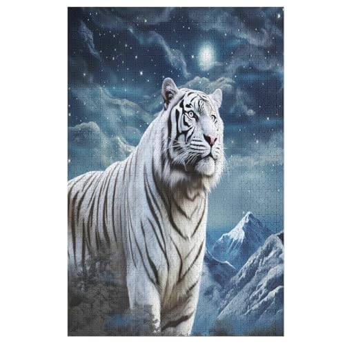 Tiger Puzzles 1000 Teile Erwachsener Kniffel Spaß Für Die Ganze Familie, Holzpuzzle Kinder Erwachsene, Impossible Puzzle Schwer 78×53cm Tiger Puzzles 1000 Teile Erwachsener Kniffel Spaß Für Die Ganze Familie, Holzpuzzle Kinder Erwachsene, Impossible Puzzle Schwer 78×53cm von LCWWW