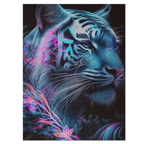 Tiger Puzzles 500 Teile Erwachsener Kniffel Spaß Für Die Ganze Familie, Holzpuzzle Kinder Erwachsene, Impossible Puzzle Schwer 55×41cm Tiger Puzzles 500 Teile Erwachsener Kniffel Spaß Für Die Ganze Familie, Holzpuzzle Kinder Erwachsene, Impossible Puzzle Schwer 55×41cm von LCWWW