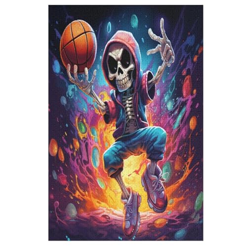Totenkopf Puzzle 1000 Teile, Holzpuzzle Herausforderndes Geschicklichkeitsspiel Für Die Ganze Familie, Kinder Erwachsenenpuzzle Ab 12 Jahren 78×53cm Totenkopf Puzzle 1000 Teile, Holzpuzzle Herausforderndes Geschicklichkeitsspiel Für Die Ganze Familie, Kinder Erwachsenenpuzzle Ab 12 Jahren 78×53cm von LCWWW