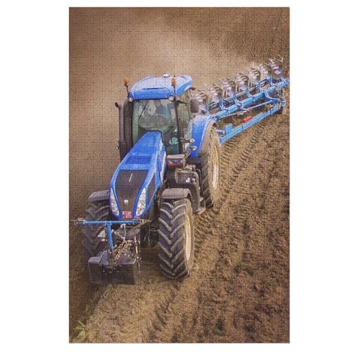 Traktor 1000 Teile Puzzles Für Erwachsene, Impossible Puzzle, Geschicklichkeitsspiel Für Die Ganze Familie, Kinder Holzpuzzle 78×53cm Traktor 1000 Teile Puzzles Für Erwachsene, Impossible Puzzle, Geschicklichkeitsspiel Für Die Ganze Familie, Kinder Holzpuzzle 78×53cm von LCWWW