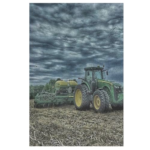 Traktor 1000 Teile Puzzles Für Erwachsene, Impossible Puzzle, Geschicklichkeitsspiel Für Die Ganze Familie, Kinder Holzpuzzle 78×53cm Traktor 1000 Teile Puzzles Für Erwachsene, Impossible Puzzle, Geschicklichkeitsspiel Für Die Ganze Familie, Kinder Holzpuzzle 78×53cm von LCWWW
