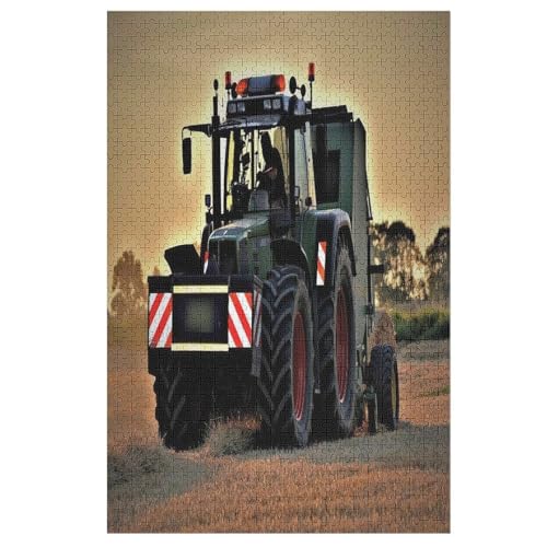 Traktor -Puzzle, 1000 Teile,Holzpuzzle Für Erwachsene Kinder, Lustiges Spielzeug, Denkspiel, Bildungsspiel, 78×53cm Traktor -Puzzle, 1000 Teile,Holzpuzzle Für Erwachsene Kinder, Lustiges Spielzeug, Denkspiel, Bildungsspiel, 78×53cm von LCWWW