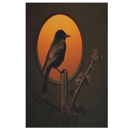 Vogel Holzpuzzle 1000 Teile Klassische Puzzles Erwachsene Kinder Puzzle DIY Kit Holzspielzeug Einzigartiges Geschenk 78×53cm Vogel Holzpuzzle 1000 Teile Klassische Puzzles Erwachsene Kinder Puzzle DIY Kit Holzspielzeug Einzigartiges Geschenk 78×53cm von LCWWW