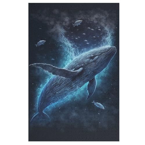 Wal 1000 Teile Premium-Puzzles Für Erwachsene Kinder- Holzpuzzles Spaß Und Lernspiele - Perfekte Puzzle-Geschenke 78×53cm Wal 1000 Teile Premium-Puzzles Für Erwachsene Kinder- Holzpuzzles Spaß Und Lernspiele - Perfekte Puzzle-Geschenke 78×53cm von LCWWW