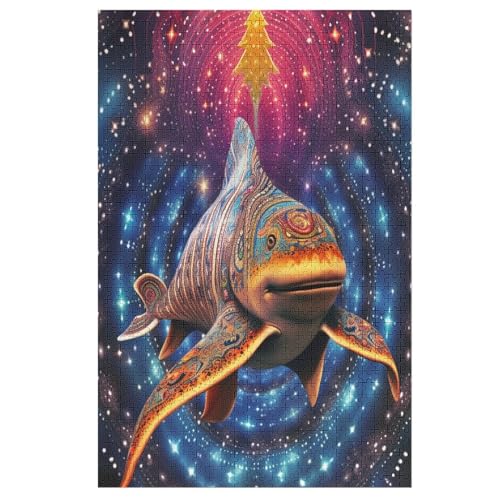 Wal Shark Puzzle 1000 Teile, Holzpuzzle Herausforderndes Geschicklichkeitsspiel Für Die Ganze Familie, Kinder Erwachsenenpuzzle Ab 12 Jahren 78×53cm Wal Shark Puzzle 1000 Teile, Holzpuzzle Herausforderndes Geschicklichkeitsspiel Für Die Ganze Familie, Kinder Erwachsenenpuzzle Ab 12 Jahren 78×53cm von LCWWW