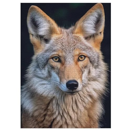 Wolf 300 Teile Premium-Puzzles Für Erwachsene Kinder- Holzpuzzles Spaß Und Lernspiele - Perfekte Puzzle-Geschenke 42×30cm Wolf 300 Teile Premium-Puzzles Für Erwachsene Kinder- Holzpuzzles Spaß Und Lernspiele - Perfekte Puzzle-Geschenke 42×30cm von LCWWW