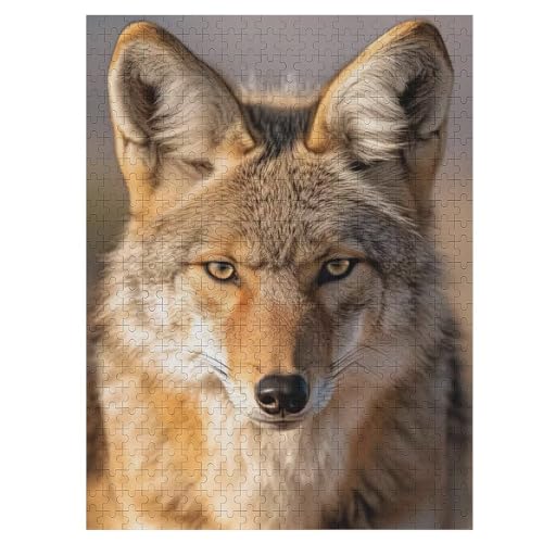 Wolf 500 Teile Premium-Puzzles Für Erwachsene Kinder- Holzpuzzles Spaß Und Lernspiele - Perfekte Puzzle-Geschenke 55×41cm Wolf 500 Teile Premium-Puzzles Für Erwachsene Kinder- Holzpuzzles Spaß Und Lernspiele - Perfekte Puzzle-Geschenke 55×41cm von LCWWW