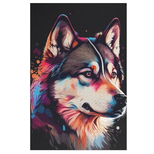 Wolf Puzzles 1000 Teile Erwachsener Kniffel Spaß Für Die Ganze Familie, Holzpuzzle Kinder Erwachsene, Impossible Puzzle Schwer 78×53cm Wolf Puzzles 1000 Teile Erwachsener Kniffel Spaß Für Die Ganze Familie, Holzpuzzle Kinder Erwachsene, Impossible Puzzle Schwer 78×53cm von LCWWW