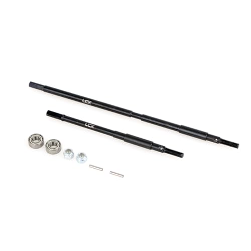 LCX Racing 1/10th RC Crawler Car AR60 OCP Hard Steel Rear Axle Drive Shaft Dogbone Straight Shaft for Axial Wraith Yeti RR10 SMT10, Upgrades Parts Accessories LCX Racing 1/10th RC Crawler Car AR60 OCP Hard Steel Rear Axle Drive Shaft Dogbone Straight Shaft for Axial Wraith Yeti RR10 SMT10, Upgrades Parts Accessories von LCX