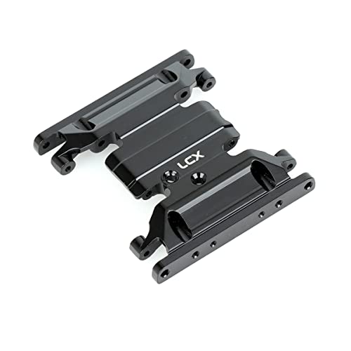 LCX Racing Aluminium Unterfahrschutz für Axial SCX10 II, Rutschblech, Schwarz, Automatisch, RC-Crawler-Zubehör LCX Racing Aluminium Unterfahrschutz für Axial SCX10 II, Rutschblech, Schwarz, Automatisch, RC-Crawler-Zubehör von LCX