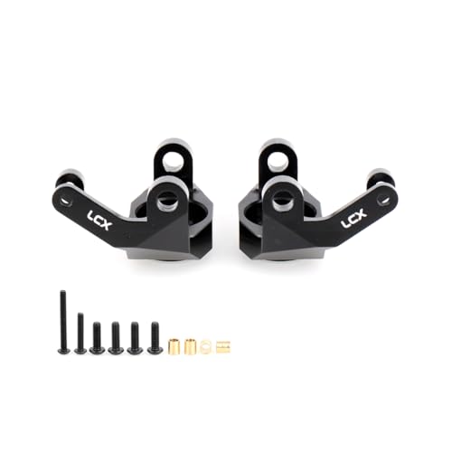 LCX Racing 1/6 RC Crawler Car CNC-gefrästes Aluminium AR90 Vorderachse Lenkknöchel L/R für Axial SCX6 AXI05000, Upgrades Teile Zubehör LCX Racing 1/6 RC Crawler Car CNC-gefrästes Aluminium AR90 Vorderachse Lenkknöchel L/R für Axial SCX6 AXI05000, Upgrades Teile Zubehör von LCX