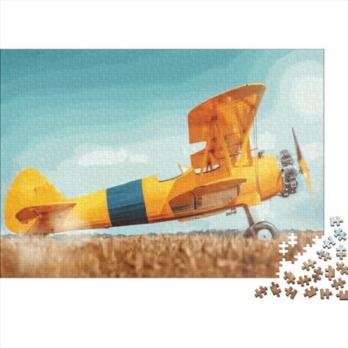 Doppeldecker-Puzzle aus Holz für Erwachsene, 1000 Teile, rechteckiges Puzzle, Geschenke für Erwachsene, Spiel, 1000 Teile (75 x 50 cm) von LCZLCZ