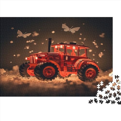 Puzzles 300 Teile für Erwachsene, Bauernhof-Traktor-Puzzles für Erwachsene, 300 Teile (40 x 28 cm) von LCZLCZ