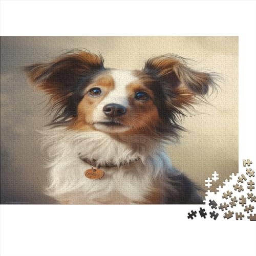 Tierhund-Puzzles für Erwachsene, 1000 Teile, Spielzeug, Familienpuzzlespiele, Geburtstagsgeschenke, Puzzle für Jungen und Mädchen, 1000 Teile (75 x 50 cm) von LCZLCZ