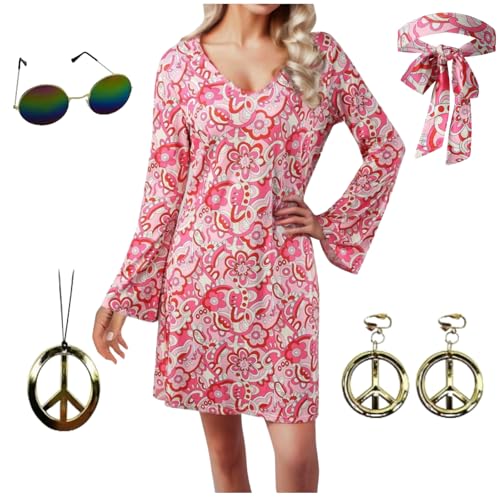 LCpddajlspig 70er Jahre Outfit Damen, Faschingskostüme Damen, Hippie Kostüm Damen, Hippie Kleidung Damen, Kostüm Damen Fasching, 70er Jahre Outfit Damen, Retourenkauf Angebote, Hippie Kleid, LCpddajlspig 70er Jahre Outfit Damen, Faschingskostüme Damen, Hippie Kostüm Damen, Hippie Kleidung Damen, Kostüm Damen Fasching, 70er Jahre Outfit Damen, Retourenkauf Angebote, Hippie Kleid, von LCpddajlspig
