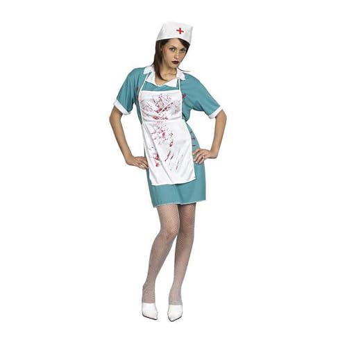 LCpddajlspig Halloween Kostüm Damen Gruselig: Krankenschwester Kostüm Horror Halloween Zombie Blutige Cosplay Karneval Mottoparty LCpddajlspig Halloween Kostüm Damen Gruselig: Krankenschwester Kostüm Horror Halloween Zombie Blutige Cosplay Karneval Mottoparty von LCpddajlspig