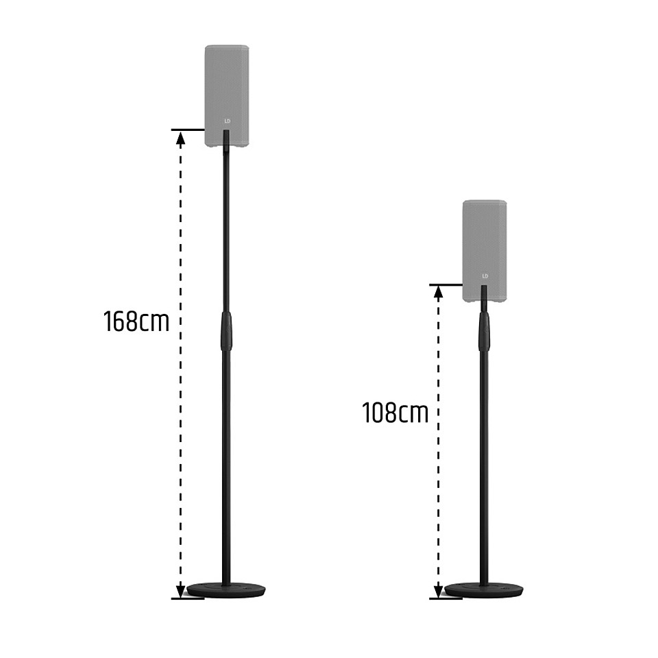 LD Systems DAVE 10 G4X STAND Lautsprecherzubehör LD Systems DAVE 10 G4X STAND Lautsprecherzubehör von LD Systems