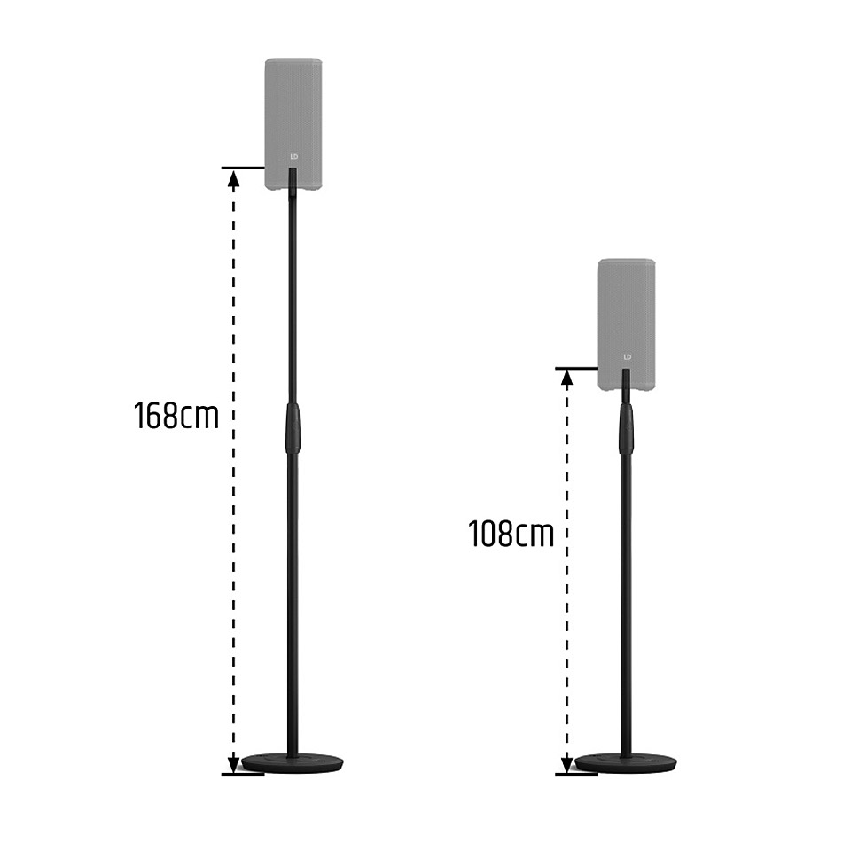 LD Systems DAVE 10 G4X STAND Lautsprecherzubehör von LD Systems