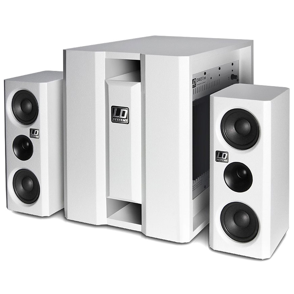 LD Systems DAVE-8XSW Aktiv-PA-Set von LD Systems