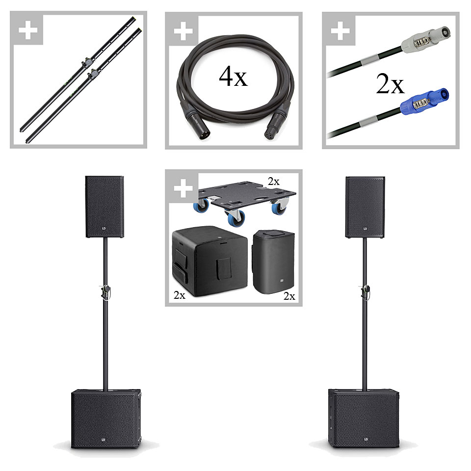 LD Systems STINGER G3 EVENT SET A.Completely Aktiv-PA-Set LD Systems STINGER G3 EVENT SET A.Completely Aktiv-PA-Set von LD Systems