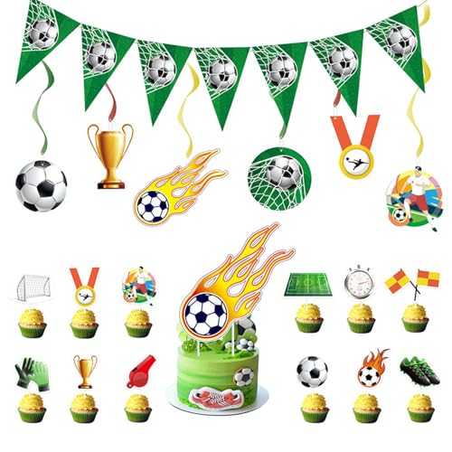 Tortendeko fussball, fussball tortendeko, 20 Stück Cupcake Toppers, fussball deko torte, Fußball Kuchen Dekoration, Fußball Party Kuchen Dekoration, für Fußball Sport Party geburtstag Tortendeko fussball, fussball tortendeko, 20 Stück Cupcake Toppers, fussball deko torte, Fußball Kuchen Dekoration, Fußball Party Kuchen Dekoration, für Fußball Sport Party geburtstag von LDBKLGHJ