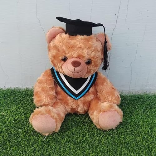 Abschlussfeier Bär Plüschtier, Diplombär Bachelor Bär Plüschtier mit Doktorhut Diplom und Abschluss,Abschluss Geschenk Plüschtier Bär für Mädchen Jungen Abschluss Gratulation Schule Geschenk blue Abschlussfeier Bär Plüschtier, Diplombär Bachelor Bär Plüschtier mit Doktorhut Diplom und Abschluss,Abschluss Geschenk Plüschtier Bär für Mädchen Jungen Abschluss Gratulation Schule Geschenk blue von LDDYKZY