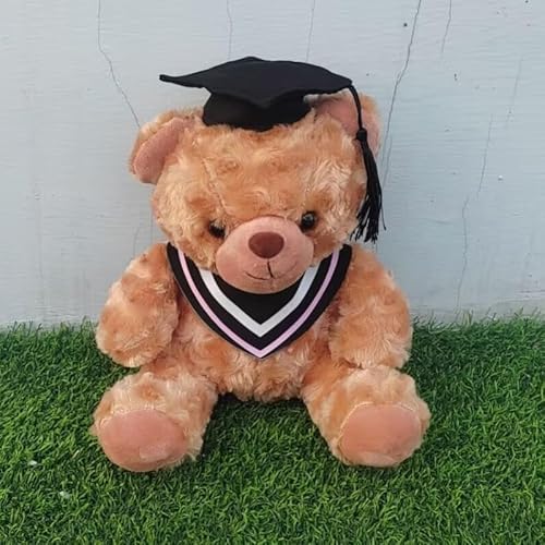 Abschlussfeier Bär Plüschtier, Diplombär Bachelor Bär Plüschtier mit Doktorhut Diplom und Abschluss,Abschluss Geschenk Plüschtier Bär für Mädchen Jungen Abschluss Gratulation Schule Geschenk pink Abschlussfeier Bär Plüschtier, Diplombär Bachelor Bär Plüschtier mit Doktorhut Diplom und Abschluss,Abschluss Geschenk Plüschtier Bär für Mädchen Jungen Abschluss Gratulation Schule Geschenk pink von LDDYKZY