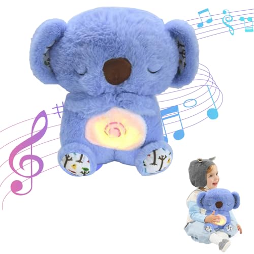 LDDYKZY Angst Relief Koala, Angst Relief Koala Beruhigende Atmung Otter, Beruhigende Relief Plüschtiere, Atembewegung Beruhigende Otter, Gefüllte Tier Beruhigende Spielzeug Rosa Koala von LDDYKZY