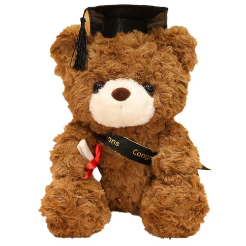 LDDYKZY Bachelor Geschenk, 23 cm Graduation Teddybär,Examensbär,Teddy Plüschbär mit Diplom und Doktorhut,Personalisierte Teddybär für Graduation, Perfektes Abschlussgeschenk LDDYKZY Bachelor Geschenk, 23 cm Graduation Teddybär,Examensbär,Teddy Plüschbär mit Diplom und Doktorhut,Personalisierte Teddybär für Graduation, Perfektes Abschlussgeschenk von LDDYKZY