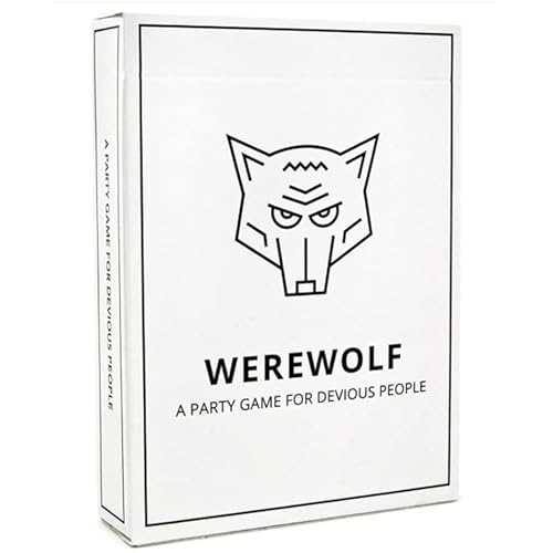 LDDYKZY Familienspiel, Spielkarten, Brettspiel, Pappbrett Spielspaßkarte, One Night Werewolf Spielkarte, Familienspielabend, Partyspiel für hinterhältige Menschen, Werwolf Kartenspiel LDDYKZY Familienspiel, Spielkarten, Brettspiel, Pappbrett Spielspaßkarte, One Night Werewolf Spielkarte, Familienspielabend, Partyspiel für hinterhältige Menschen, Werwolf Kartenspiel von LDDYKZY