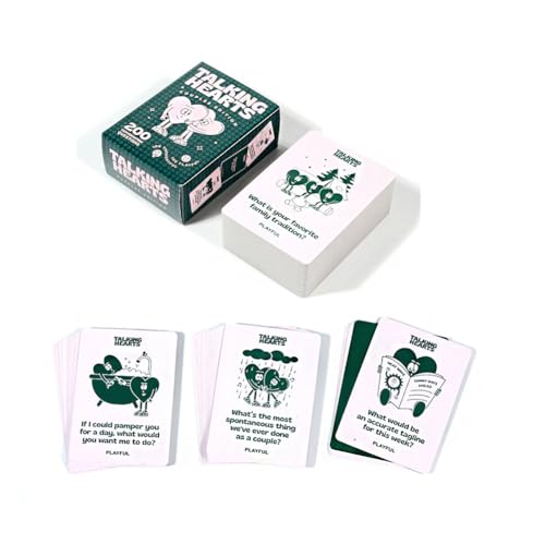 LDDYKZY Gesprächskarten für Paare Spiel, Gesprächskarten, Paar Kartenspiel für Date-Nächte, Tolles Valentinstagsgeschenk für Paare, 200 Fragen 2 Wildkarten, Redefreiheit Die lustige Art LDDYKZY Gesprächskarten für Paare Spiel, Gesprächskarten, Paar Kartenspiel für Date-Nächte, Tolles Valentinstagsgeschenk für Paare, 200 Fragen 2 Wildkarten, Redefreiheit Die lustige Art von LDDYKZY