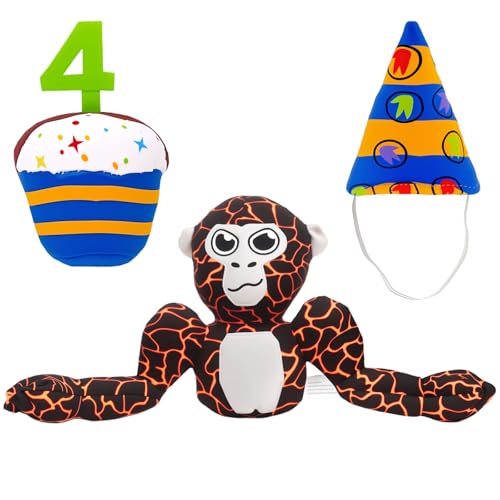 LDDYKZY Gorilla Tag Plush,2025 New Gorilla Tag Plüsch für Spiel Fans Geschenk,Cartoon Realistische Plush Doll, PP-Baumwolle Plüschtiere,Große Geburtstag und Urlaub Geschenke Wahl LDDYKZY Gorilla Tag Plush,2025 New Gorilla Tag Plüsch für Spiel Fans Geschenk,Cartoon Realistische Plush Doll, PP-Baumwolle Plüschtiere,Große Geburtstag und Urlaub Geschenke Wahl von LDDYKZY