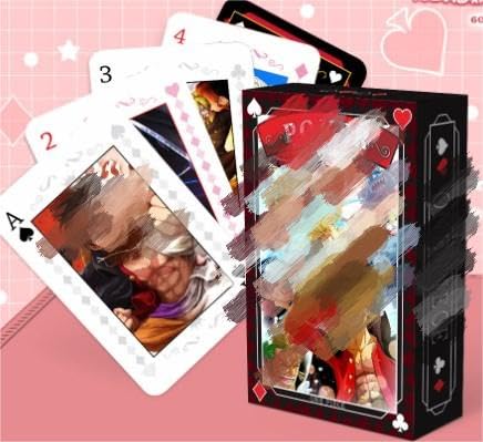 LDDYKZY Kartenspiel mit 55 Cartoon-Karten, hochwertige Silberkartonage, Exklusives Sammelspiel, Tischspiel, Kinderspielzeug, Geschenk für Cartoon-Liebhaber LDDYKZY Kartenspiel mit 55 Cartoon-Karten, hochwertige Silberkartonage, Exklusives Sammelspiel, Tischspiel, Kinderspielzeug, Geschenk für Cartoon-Liebhaber von LDDYKZY