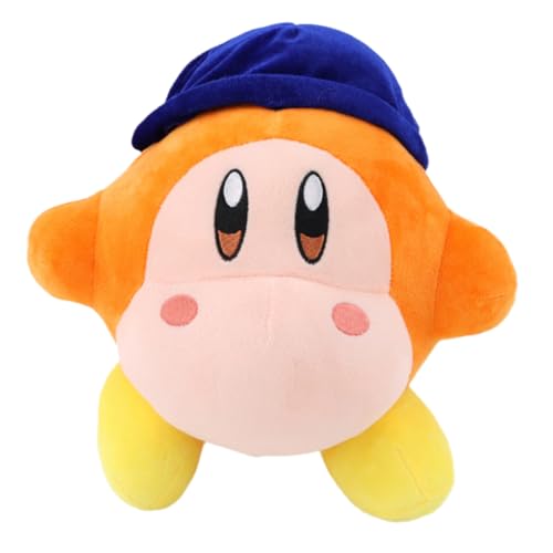 LDDYKZY Kirby Plüsch Kirby Plüschtier Kuscheltie Kirby Cartoon Plüschtier Cartoon Anime Series Plush für Geburtstagsgeschenke und Freunde Schöne Plüschpuppengeschenke 25 cm von LDDYKZY