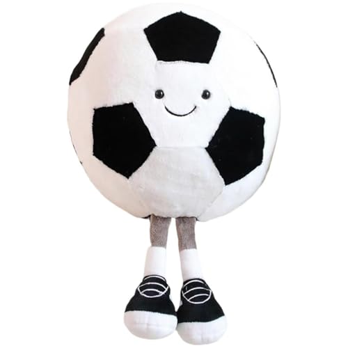 LDDYKZY Plüschpuppe Stofftier, Fußballkissen Plüschtier, Kissen Plüschtiere, Plüsch Kissen Spielzeug, Cartoon Plush Doll, Plüsch Spielzeug, Zimmerdekoration Football 25cm LDDYKZY Plüschpuppe Stofftier, Fußballkissen Plüschtier, Kissen Plüschtiere, Plüsch Kissen Spielzeug, Cartoon Plush Doll, Plüsch Spielzeug, Zimmerdekoration Football 25cm von LDDYKZY