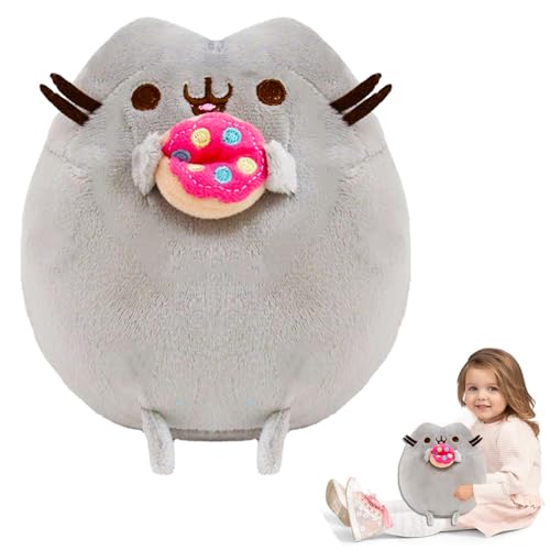 LDDYKZY Stofftiere Spielzeug Katze Plüschpuppe Katze Plüsch Mit Donut Kinder Plüschtiere Geburtstag Dekorationen Stofftier Geschenk für Kinder Jungen und Mädchen Kissen Puppe 24cm LDDYKZY Stofftiere Spielzeug Katze Plüschpuppe Katze Plüsch Mit Donut Kinder Plüschtiere Geburtstag Dekorationen Stofftier Geschenk für Kinder Jungen und Mädchen Kissen Puppe 24cm von LDDYKZY