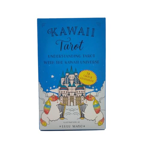 Tarot Karten Set, Tarotkarten für Anfänger, 78 Klassische TarotKarten, Klassisches Tarotkarten mit Buch für Anfänger, Kawaii Tarot, holografisches Tarotkarten Deck Zukunftsspiel mit bunter Box Tarot Karten Set, Tarotkarten für Anfänger, 78 Klassische TarotKarten, Klassisches Tarotkarten mit Buch für Anfänger, Kawaii Tarot, holografisches Tarotkarten Deck Zukunftsspiel mit bunter Box von LDDYKZY