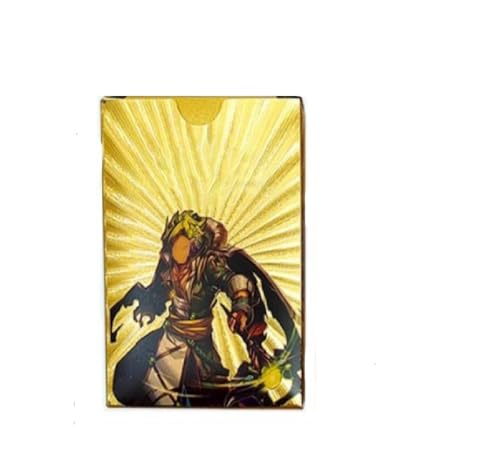 LDDYKZY Trading Card Pack, Anime Karten, 55 Stück Gold Karten, Anime Trading Karten Für Kinder,Spiel Goldfolienkarten, Metall Karten Englisches, Geschenk Set für die Sammlung oder das Deck LDDYKZY Trading Card Pack, Anime Karten, 55 Stück Gold Karten, Anime Trading Karten Für Kinder,Spiel Goldfolienkarten, Metall Karten Englisches, Geschenk Set für die Sammlung oder das Deck von LDDYKZY