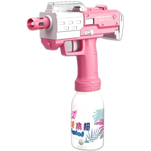 Wasserpistole Automatische 2025 Wasserpistole mit 400ML Kapazität, Wasserspritzpistole mit Haifischform und Ringwasserbehälter, Wasserpistole Spielzeug für Jungen Mädchen von LDDYKZY