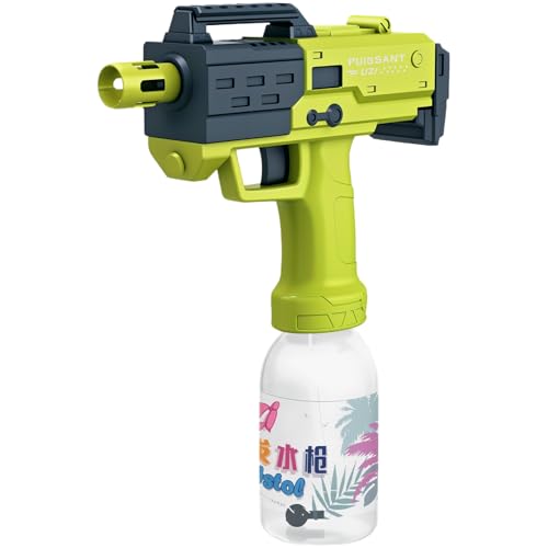 Wasserpistole Automatische Wasserpistole mit 400ML Kapazität, Wasserspritzpistole mit Haifischform und Ringwasserbehälter, Wasserpistole Spielzeug für Jungen Mädchen Green Wasserpistole Automatische Wasserpistole mit 400ML Kapazität, Wasserspritzpistole mit Haifischform und Ringwasserbehälter, Wasserpistole Spielzeug für Jungen Mädchen Green von LDDYKZY